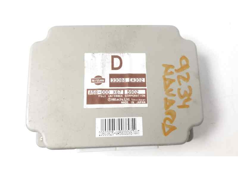 Recambio de modulo electronico para nissan navara pick-up (d40m) 2.5 dci diesel cat referencia OEM IAM 33084EA302  