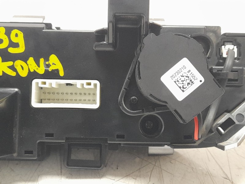 Recambio de mando climatizador para hyundai kona 1.0 t-gdi referencia OEM IAM 97250BE340  