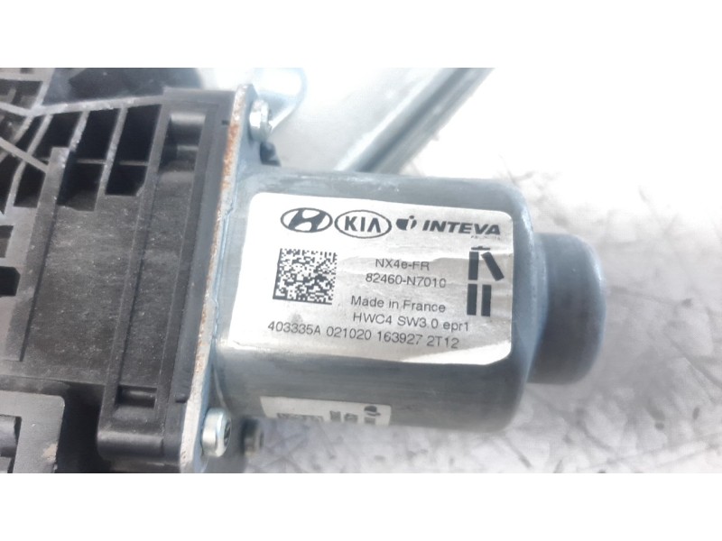 Recambio de elevalunas delantero derecho para hyundai tucson referencia OEM IAM 82460N7010  