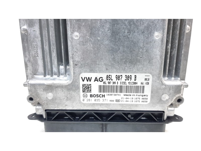 Recambio de centralita motor uce para volkswagen touran (5t1) edition bmt referencia OEM IAM 05L907309B  