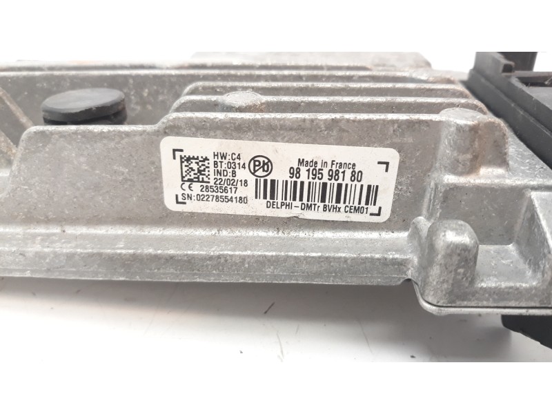 Recambio de modulo electronico para citroen c4 picasso 1.6 blue-hdi fap referencia OEM IAM 9819598180  