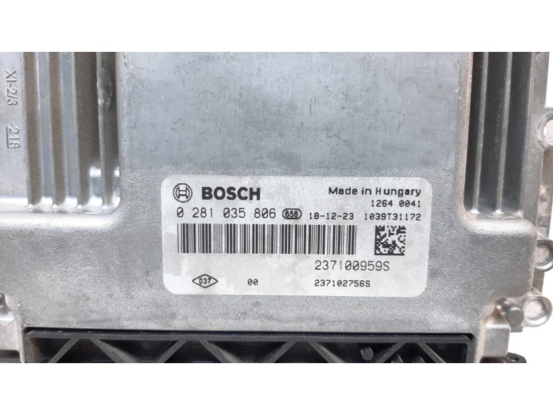 Recambio de centralita motor uce para renault clio iv referencia OEM IAM 237100959S  