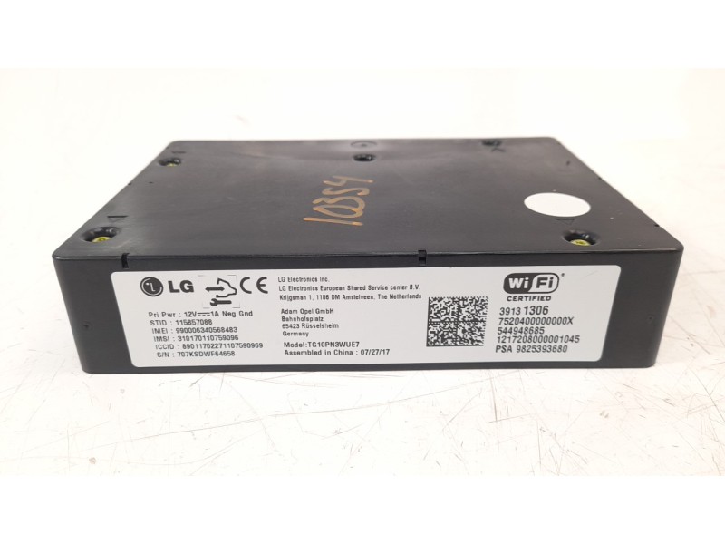 Recambio de modulo electronico para opel crossland x excellence referencia OEM IAM 39131306 9825393680 