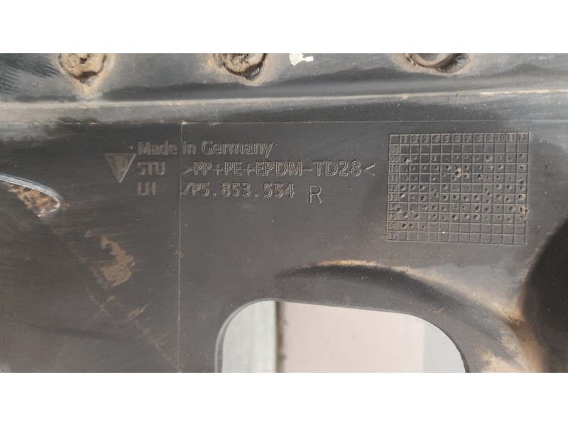 Recambio de estribos laterales para porsche cayenne (typ 92aa) diesel referencia OEM IAM 7P5853554  