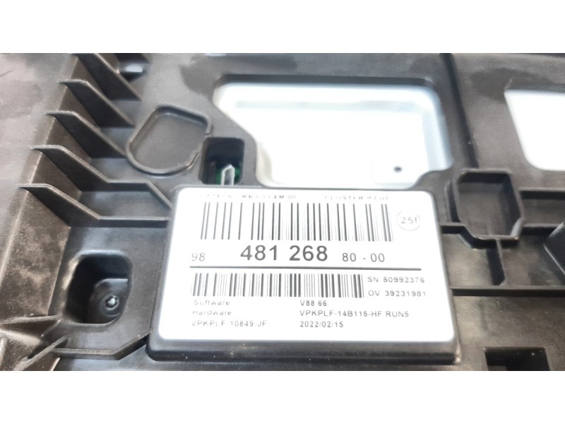 Recambio de cuadro instrumentos para opel corsa f ultimate referencia OEM IAM 9848126880  