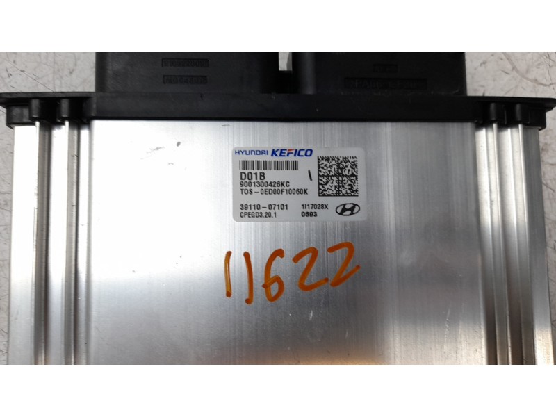 Recambio de centralita motor uce para hyundai kona 1.0 tgdi cat referencia OEM IAM 3911007101  
