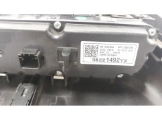 Recambio de mando climatizador para opel crossland x excellence referencia OEM IAM 98221492YX   2