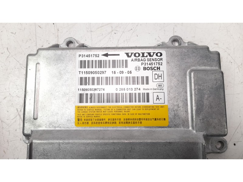 Recambio de kit airbag para volvo v60 kombi 2.0 diesel cat referencia OEM IAM 39826877  