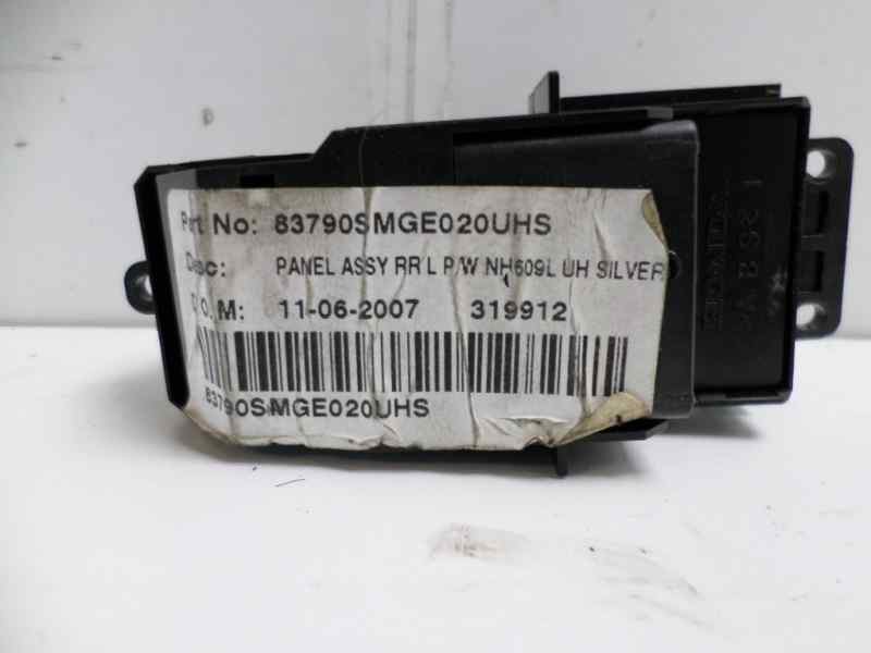 Recambio de mando elevalunas trasero izquierdo para honda civic berlina 5 (fk) 2.2 i-ctdi comfort referencia OEM IAM 8390SMGE022