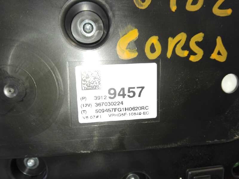 Recambio de cuadro instrumentos para opel corsa e selective referencia OEM IAM 39129457 367030224 