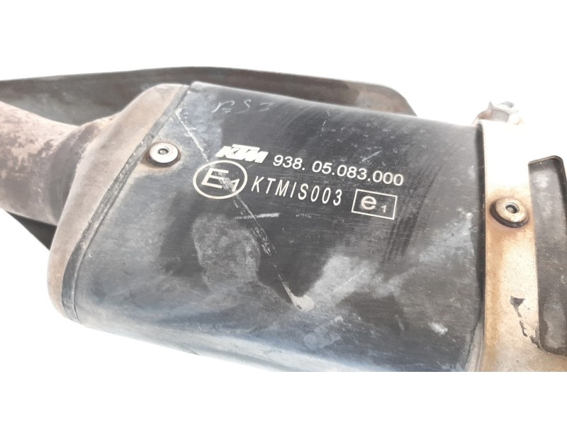 Recambio de silenciador trasero para ktm 390 duke 390 duke referencia OEM IAM 94305083000  