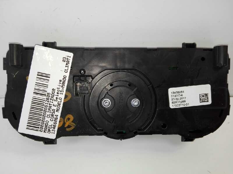 Recambio de mando climatizador para opel corsa e selective referencia OEM IAM 13468064  