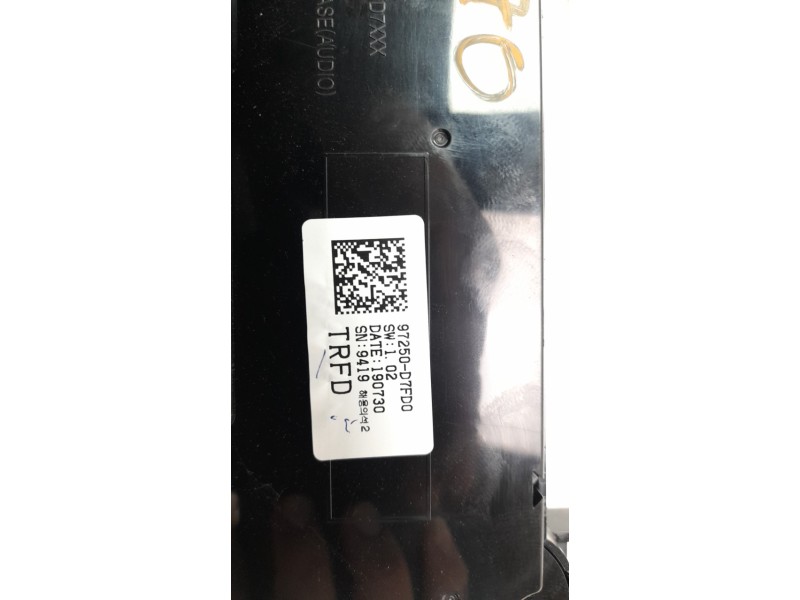 Recambio de mando climatizador para hyundai tucson 1.6 crdi cat referencia OEM IAM 97250D7FD0  