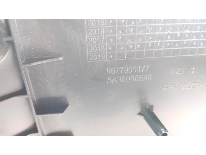 Recambio de guantera para peugeot 308 referencia OEM IAM 9677995177  