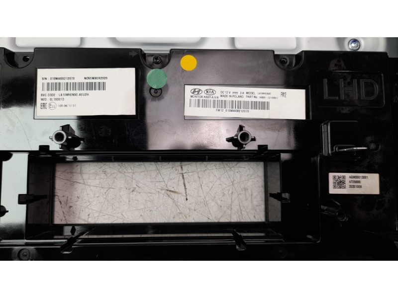 Recambio de pantalla multifuncion para hyundai tucson referencia OEM IAM 96560N7000  
