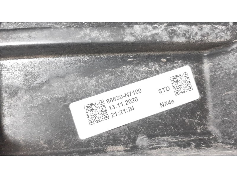 Recambio de refuerzo paragolpes trasero para hyundai tucson referencia OEM IAM 86630N7100  