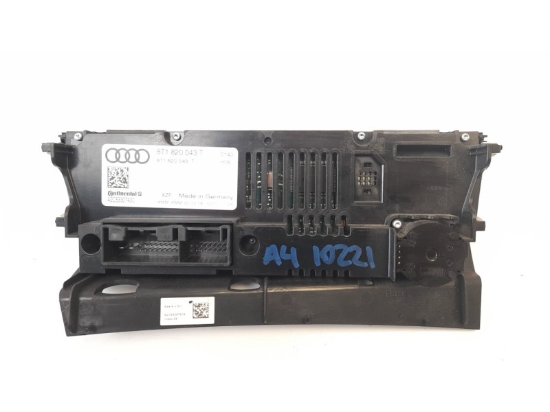 Recambio de mando climatizador para audi a4 ber. (b8) básico referencia OEM IAM 8T1820043T  
