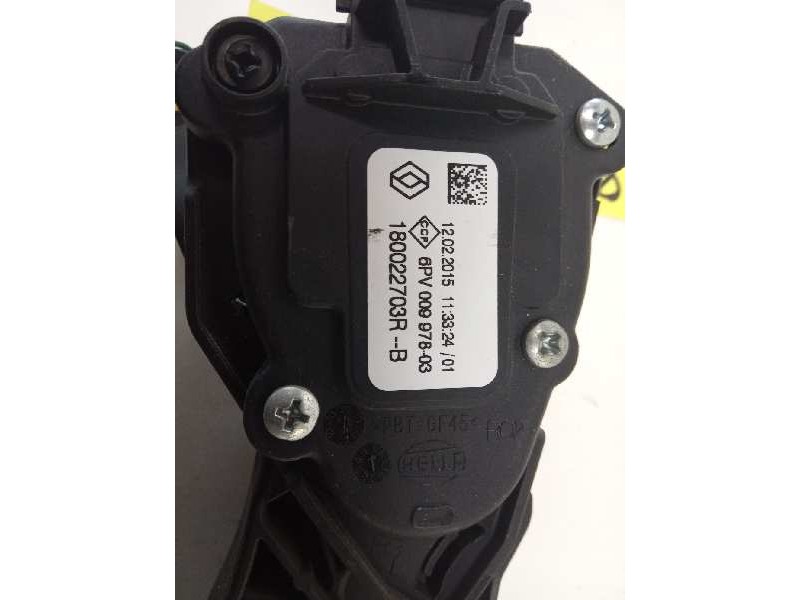 Recambio de potenciometro pedal para dacia sandero sl audacia referencia OEM IAM 180022703R  