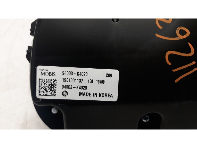 Recambio de cuadro instrumentos para hyundai kona referencia OEM IAM 94003K4020  