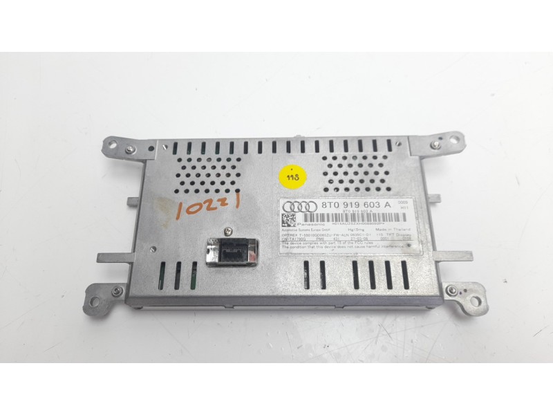 Recambio de pantalla multifuncion para audi a4 ber. (b8) básico referencia OEM IAM 8T0919603A  