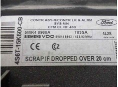 Recambio de centralita cierre para ford fiesta (cbk) sport referencia OEM IAM 4S6T15K600CB   2