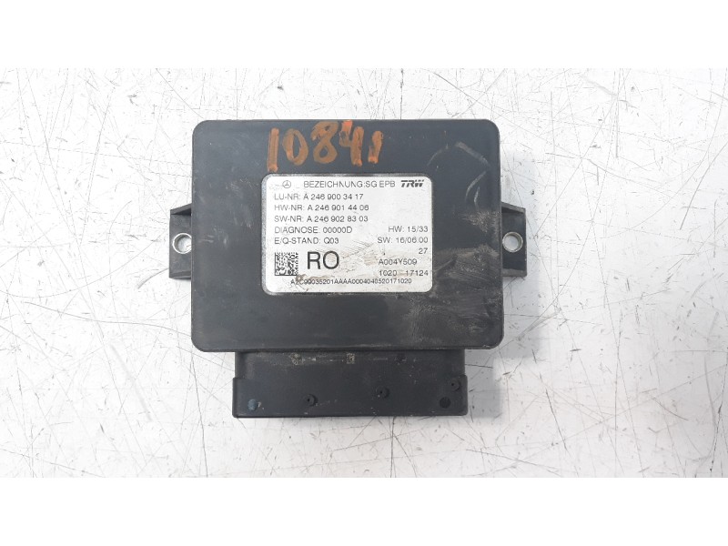 Recambio de modulo electronico para mercedes-benz clase a (w176) 2.1 cdi cat referencia OEM IAM A2469003417  