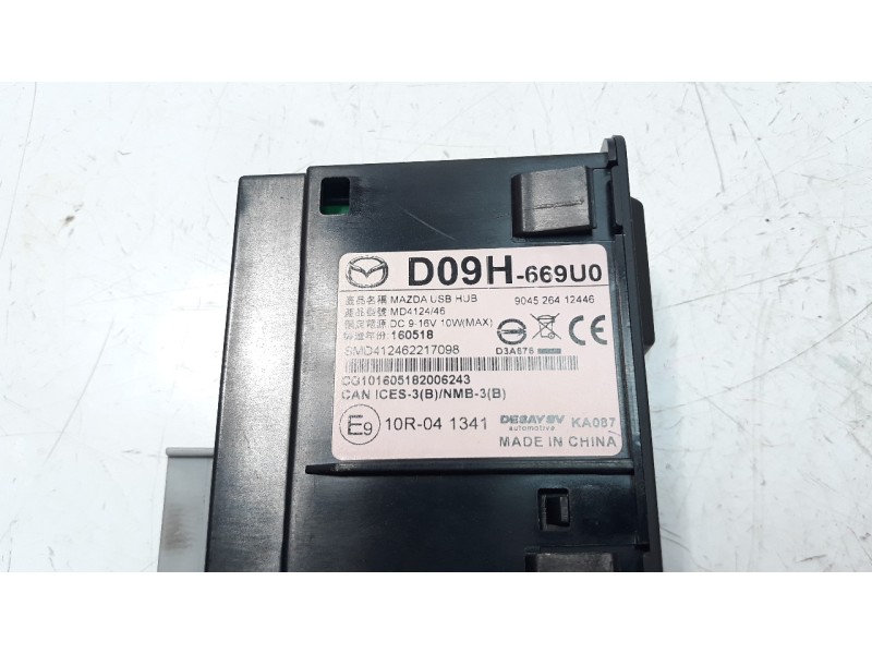 Recambio de modulo electronico para mazda 2 lim. () 1.5 16v cat referencia OEM IAM D09H669U0  