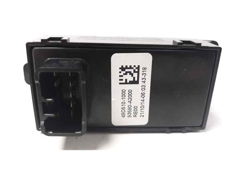 Recambio de mando elevalunas trasero derecho para kia cee´d drive referencia OEM IAM 49D5101000 93580A2000 