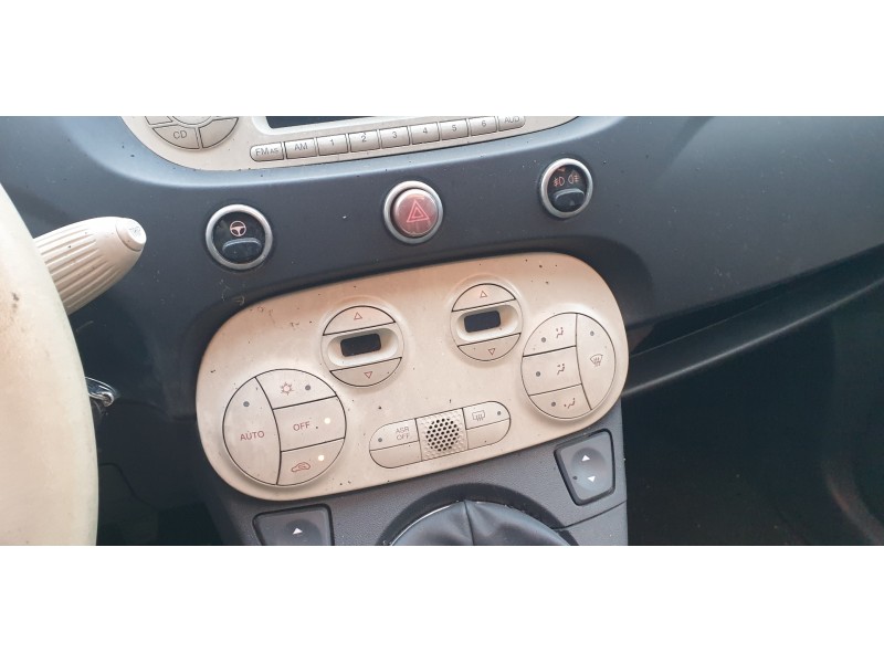 Recambio de mando climatizador para fiat 500 referencia OEM IAM 735576405  