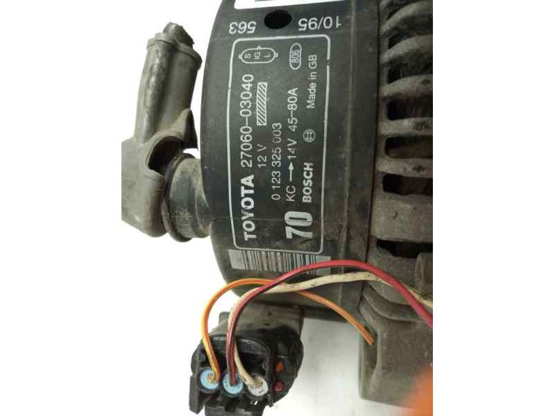 Recambio de alternador para toyota carina (t19) 2.0 16v cat referencia OEM IAM 0123325003 ALF910104 A10522
