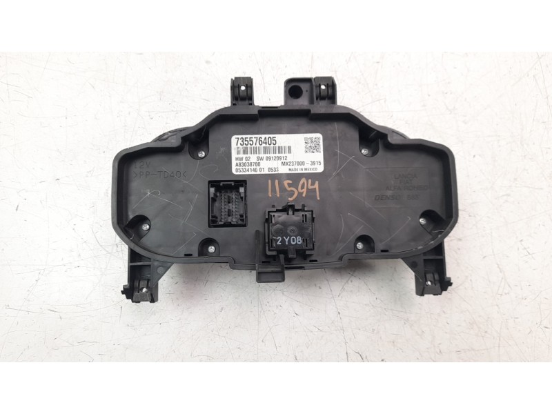 Recambio de mando climatizador para fiat 500 referencia OEM IAM 735576405  