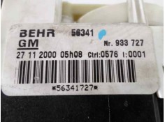 Recambio de mando calefaccion / aire acondicionado para opel zafira a elegance referencia OEM IAM 27112000 56341  2