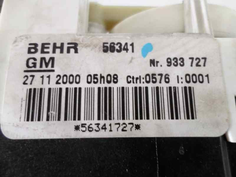 Recambio de mando calefaccion / aire acondicionado para opel zafira a elegance referencia OEM IAM 27112000 56341 