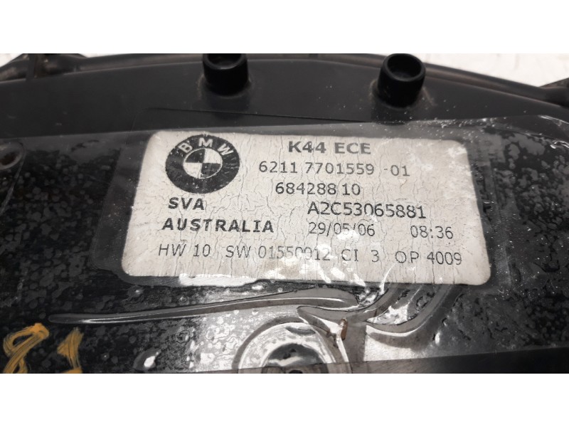 Recambio de cuadro instrumentos para bmw k 1200 s/r/gt k 1200 gt   ´06 referencia OEM IAM 62117701559  