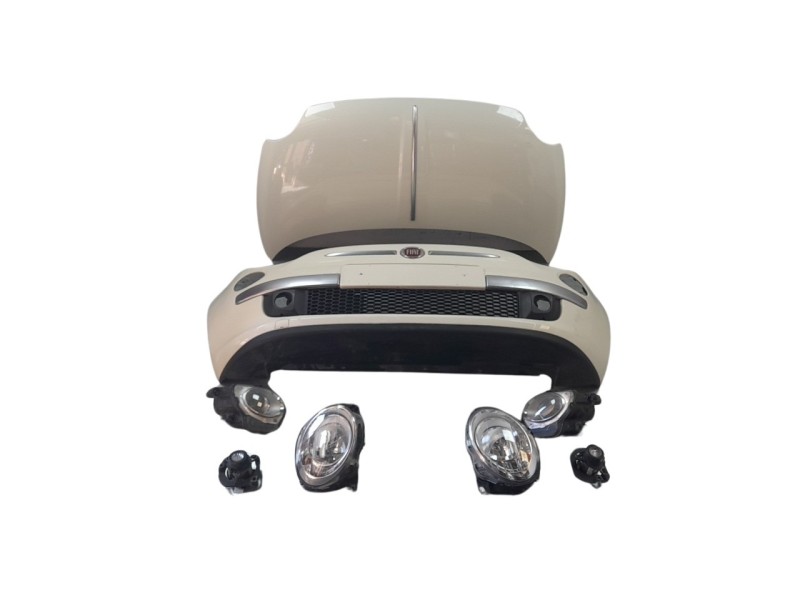 Recambio de morro completo para fiat 500 referencia OEM IAM 0735456793  
