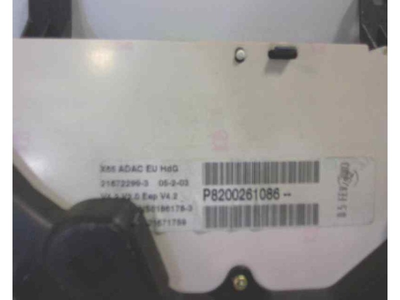 Recambio de cuadro instrumentos para renault clio ii fase ii (b/cb0) 1.5 dci diesel referencia OEM IAM P8200261086 216722993 609