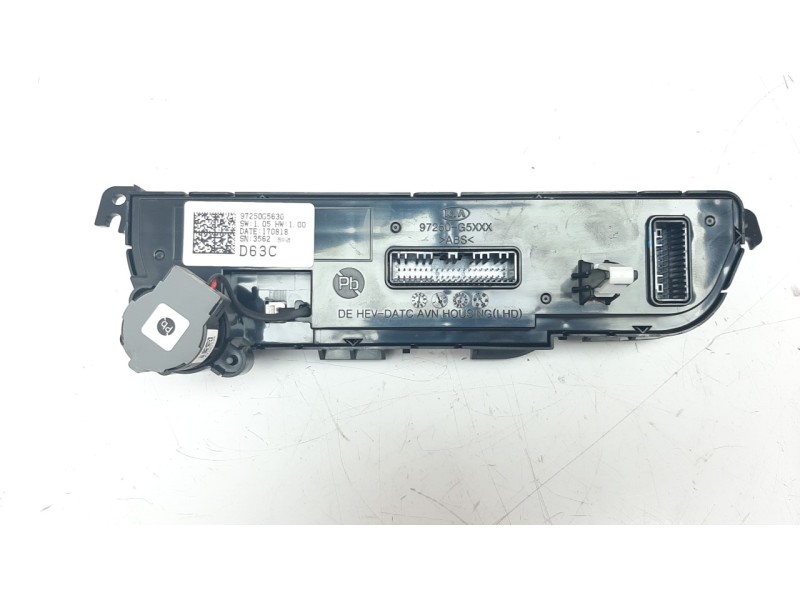 Recambio de mando climatizador para kia niro referencia OEM IAM 97250G5630CA  