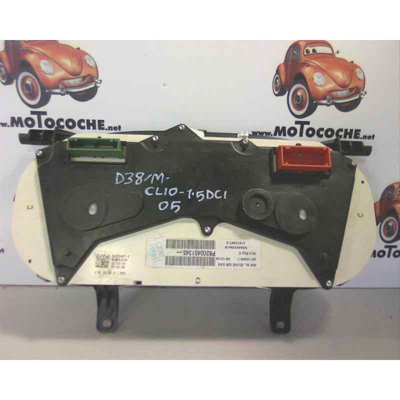 Recambio de cuadro instrumentos para renault clio ii symbol 1.5 dci diesel cat referencia OEM IAM P8200451345 281125867 