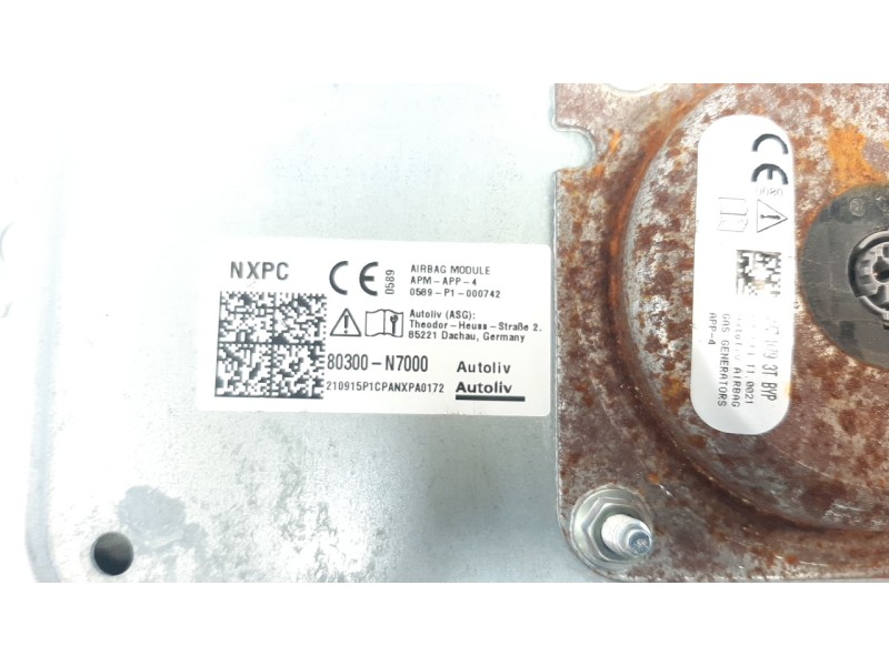 Recambio de airbag cortina delantero derecho para hyundai tucson referencia OEM IAM 80300N7000  