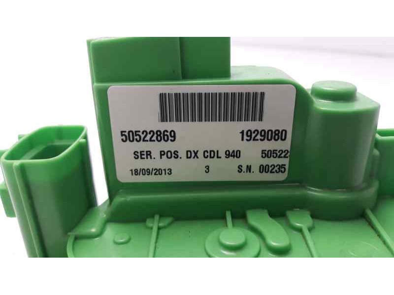 Recambio de cerradura puerta trasera derecha para alfa romeo giulietta (191) distinctive referencia OEM IAM 50522869  