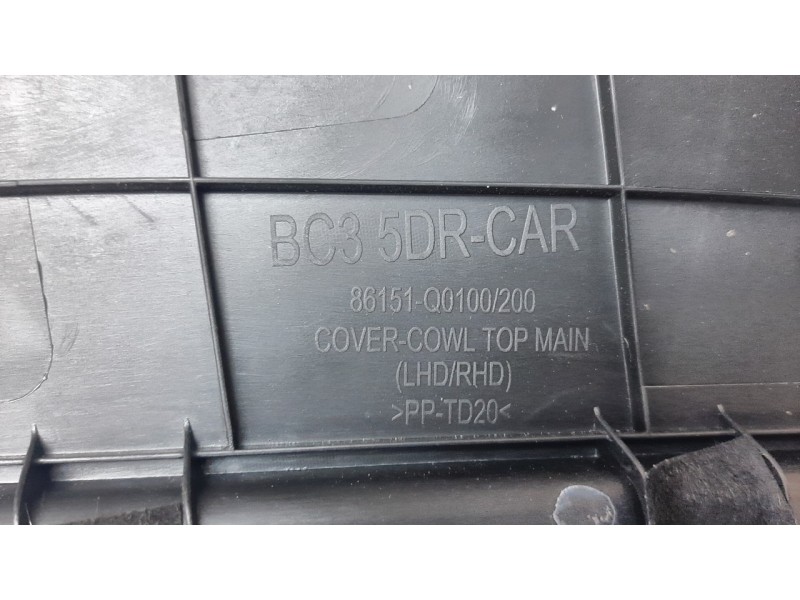 Recambio de torpedo para hyundai i20 1.0 tgdi cat referencia OEM IAM 86151Q0100 86151Q0200 