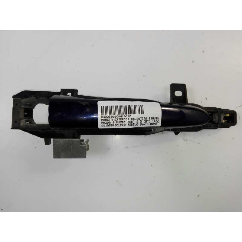 Recambio de maneta exterior delantera izquierda para mazda 6 kombi (gh) 2.0 crtd 140cv active sw referencia OEM IAM GS1D59410LFK