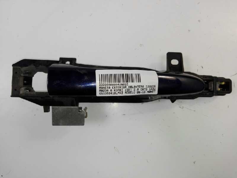 Recambio de maneta exterior delantera izquierda para mazda 6 kombi (gh) 2.0 crtd 140cv active sw referencia OEM IAM GS1D59410LFK