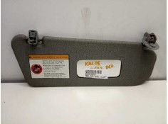 Recambio de parasol derecho para daewoo kalos 1.4 cat referencia OEM IAM PARASOL  