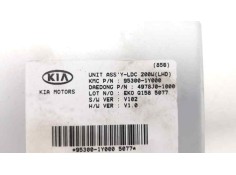 Recambio de modulo confort para kia picanto 1.0 cat referencia OEM IAM 953001Y000 4978J01000  2