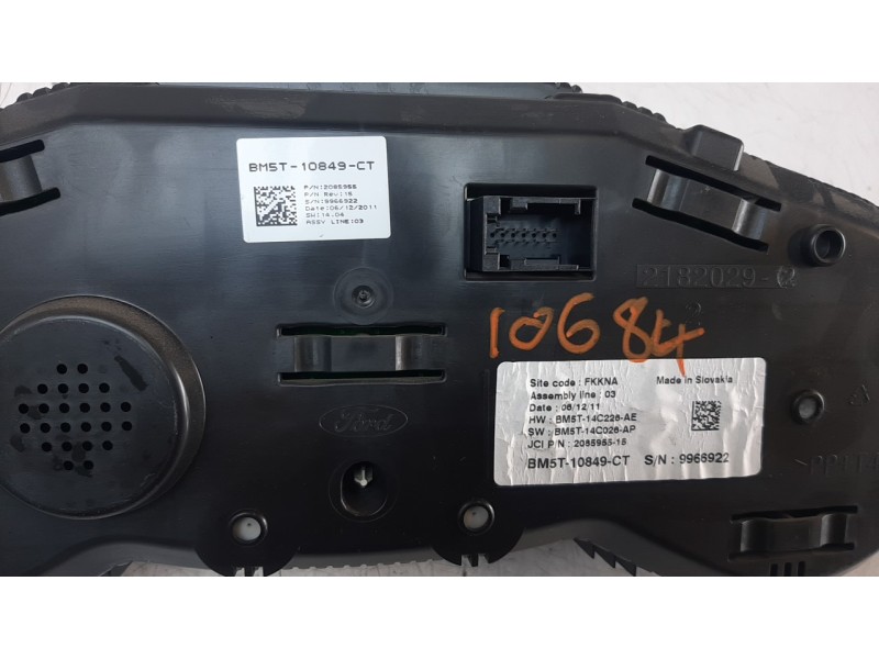 Recambio de cuadro instrumentos para ford focus lim. (cb8) 1.6 tdci cat referencia OEM IAM BM5T10849CT  