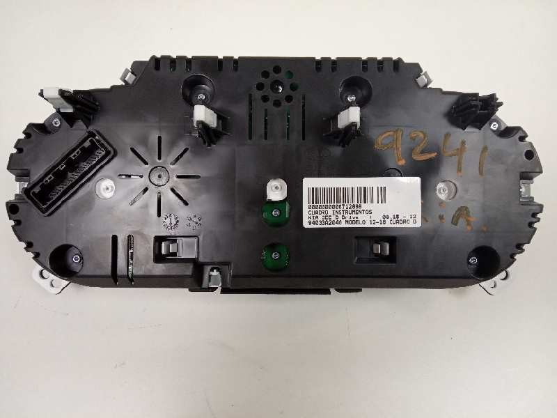 Recambio de cuadro instrumentos para kia cee´d drive referencia OEM IAM 94033A2040  