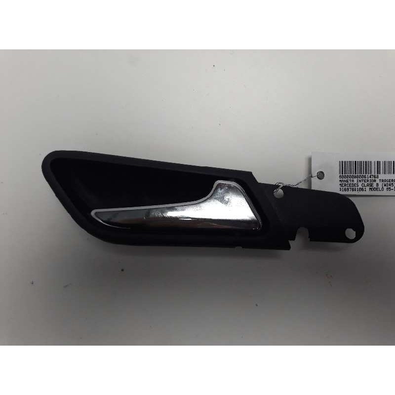 Recambio de maneta interior trasera derecha para mercedes-benz clase b (w245) 180 cdi (245.207) referencia OEM IAM A1697601061  
