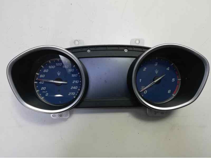 Recambio de cuadro instrumentos para maserati ghibli diesel referencia OEM IAM 670030643  