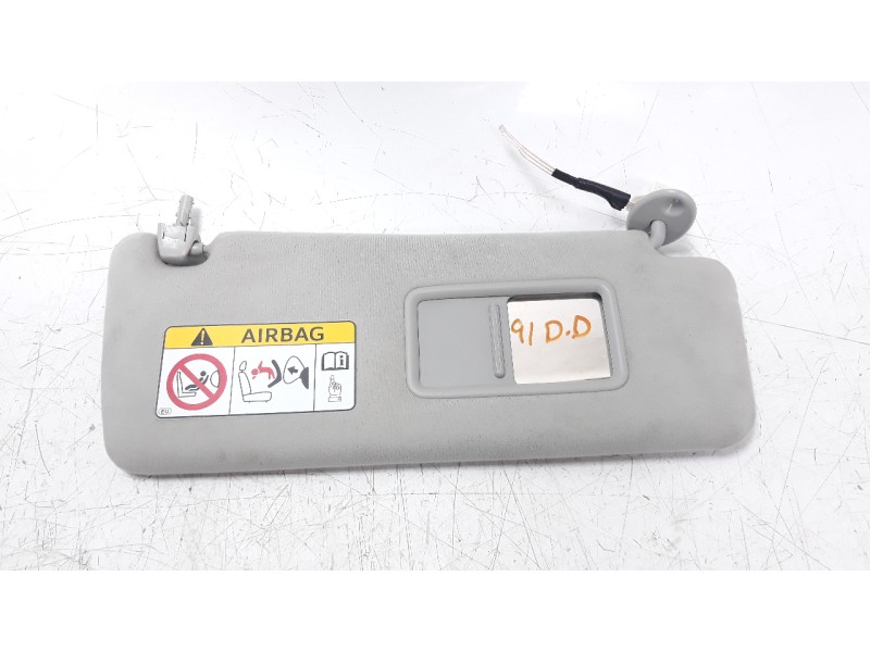 Recambio de parasol derecho para toyota land cruiser (j15) 2.8 cat referencia OEM IAM 7431060F00B1  